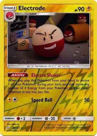 Team Up Electrode #39/181 reverse holo